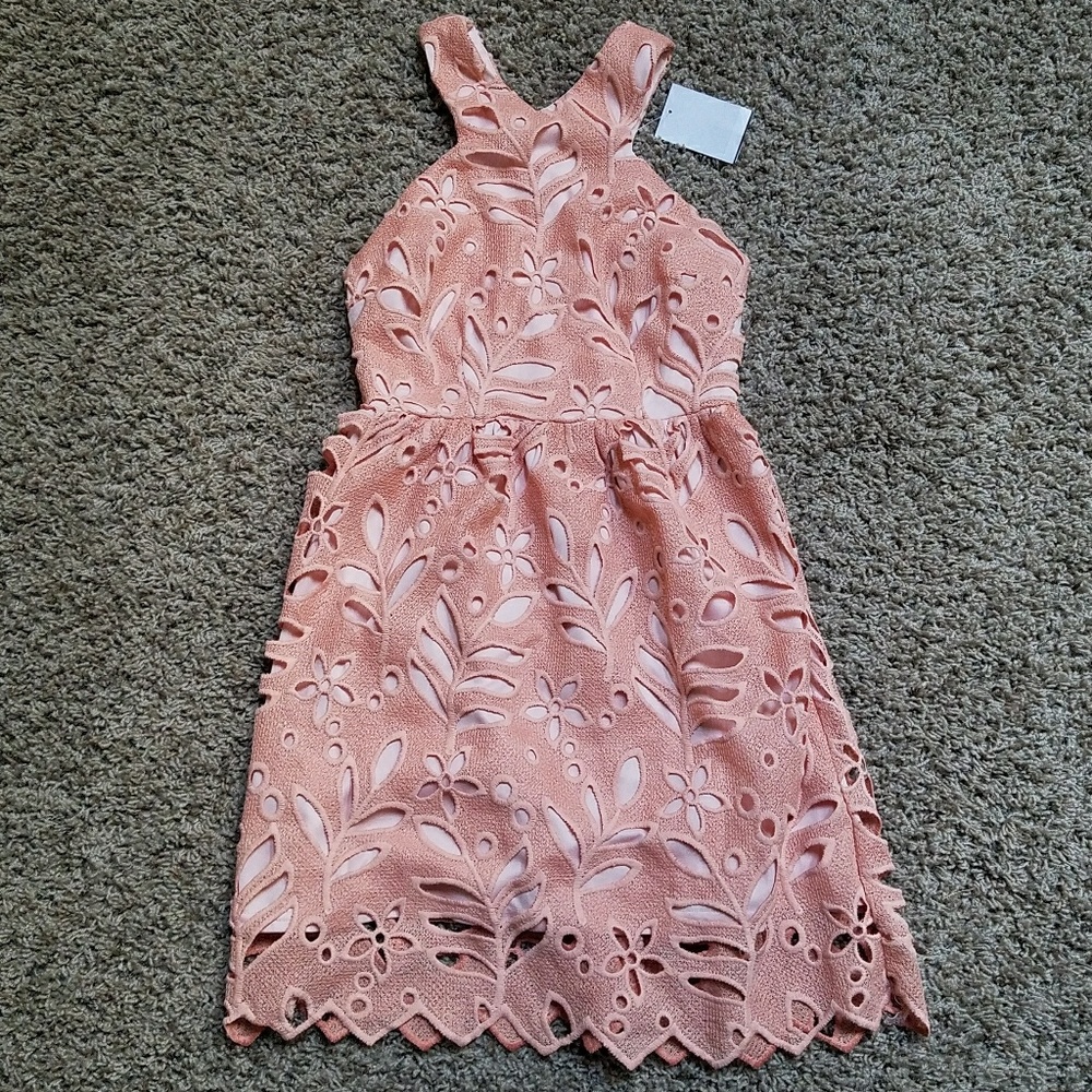 Dee Elly Floral Eyelet Dress